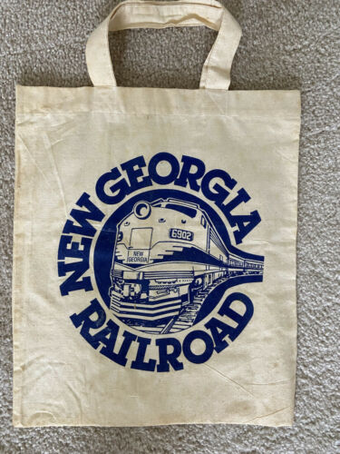 Canvas New Georgia Railroad Tote Bag