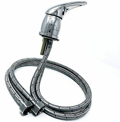 New Chrome Professional Salon Faucet For Sink And Shampoo Backwash Unit Upc 3/4"