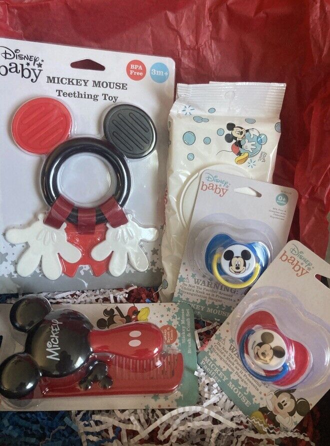 Mickey Mouse Baby Gift Box, Cute Baby Gift, Disney Baby, Baby Shower Gift