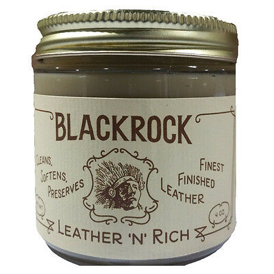 Blackrock Leather 'n' Rich Cleaner Conditioner And Protector   4 Oz