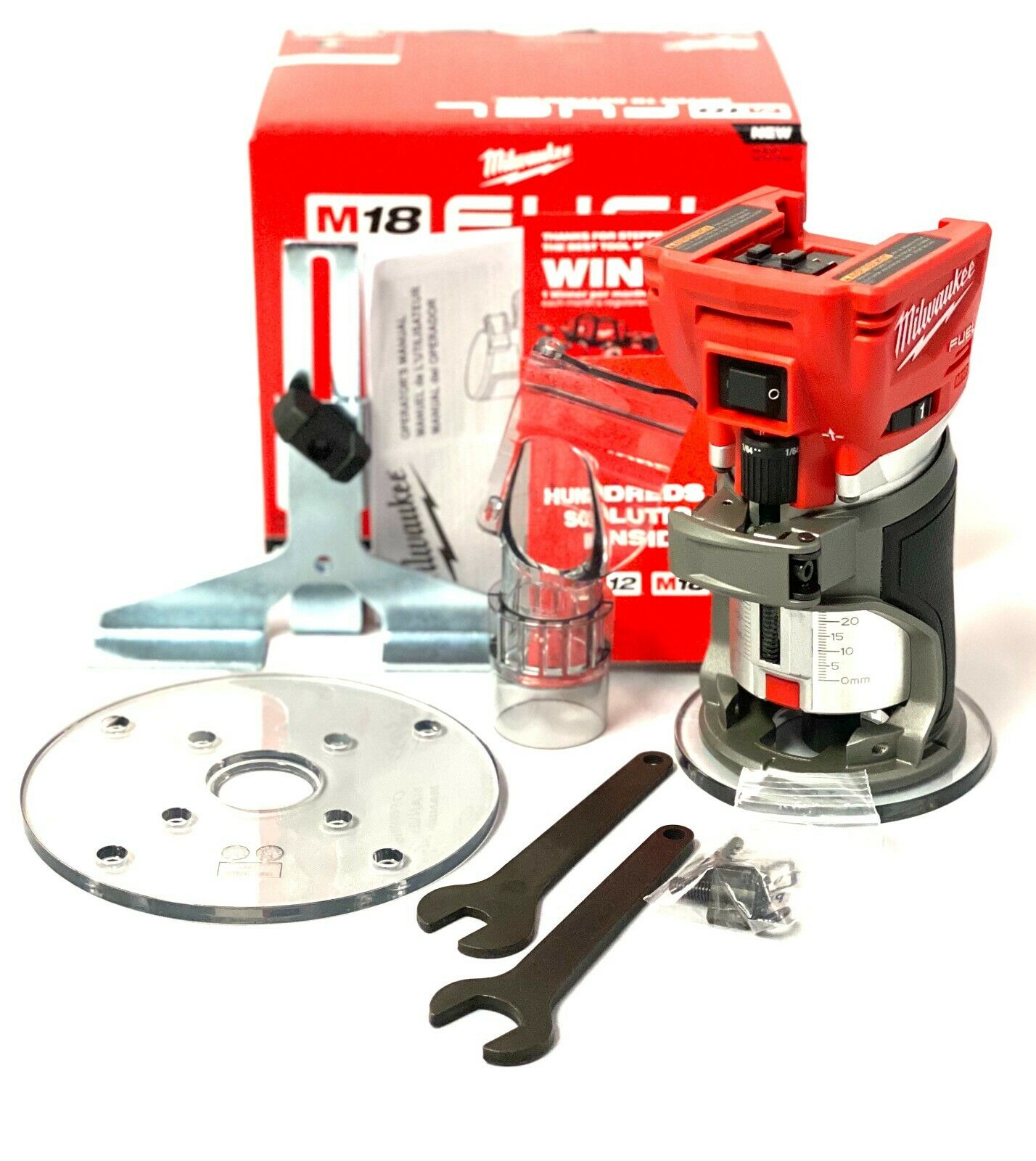 Milwaukee 2723-20 M18 Fuel 18v Compact Router (bare Tool)
