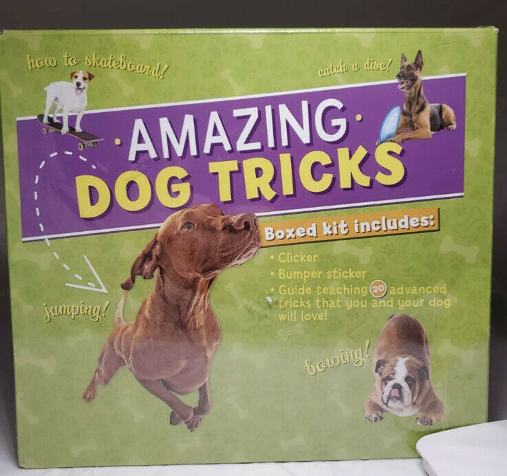 Sealed Amazing Dog Tricks Boxed Kit Training Information Guide New! Ships Fast!