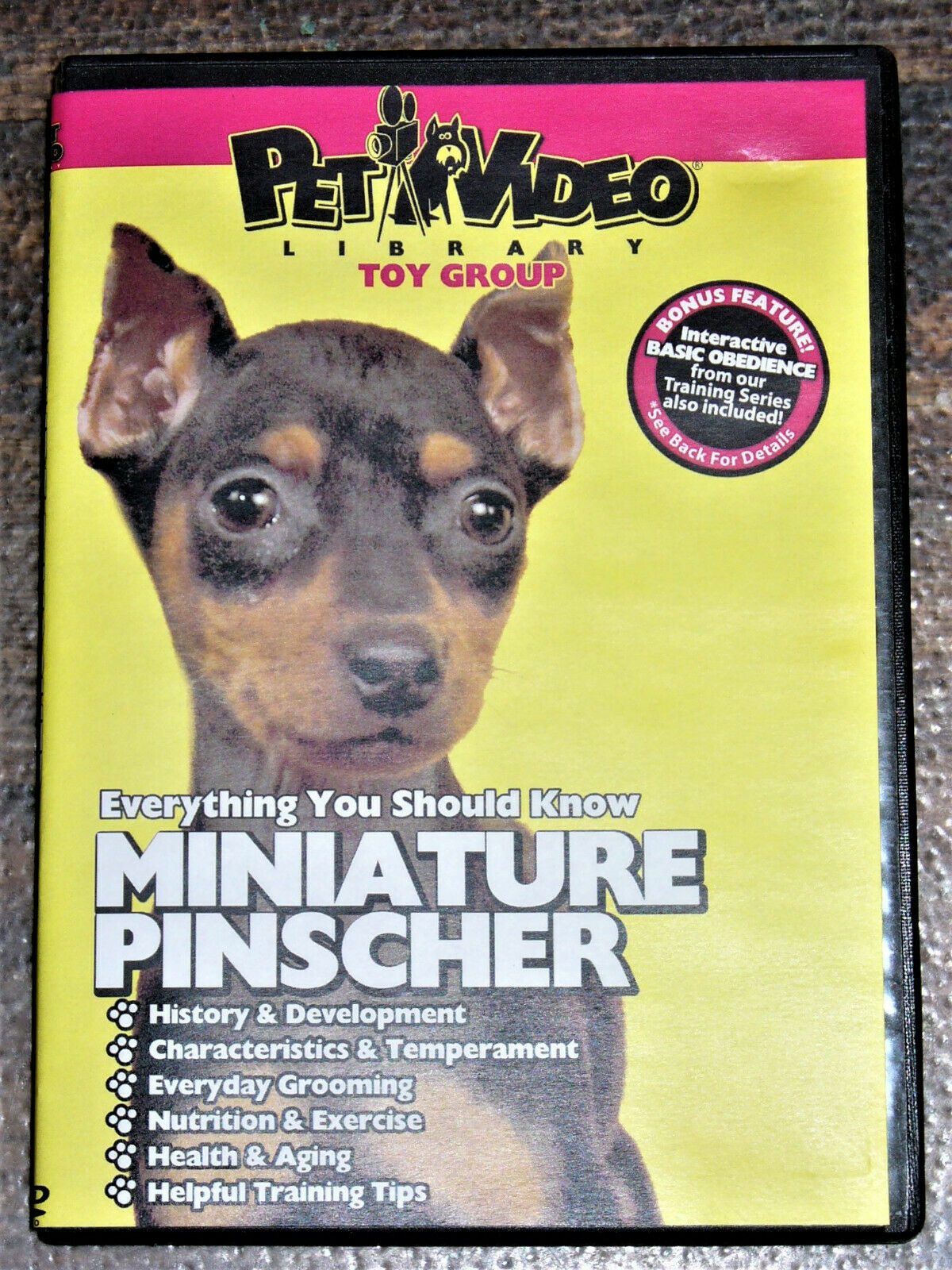 Pet Video Library Toy Group Dvd Everything You Need To Know Miniature Pinscher