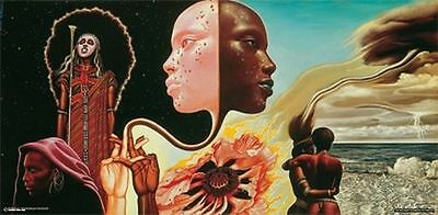 Miles Davis - Bitches Brew - Album Cover Poster - 36x18 - Music 10830