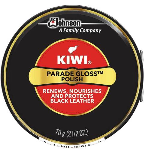 Kiwi Shoe Polish Black Parade Gloss - 2.5 Oz - Each