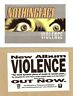 Nothingface Violence Eyes Metal Board Amp Rare Sticker